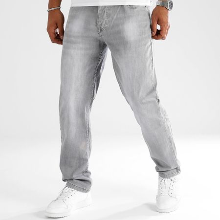 LBO - Set di 2 jeans dal taglio rilassato 0245 0248 nero grigio