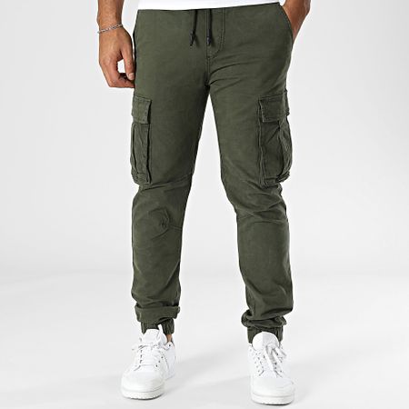 KZR - Pantaloni Cargo verde cachi