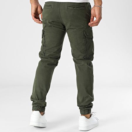 KZR - Pantaloni Cargo verde cachi