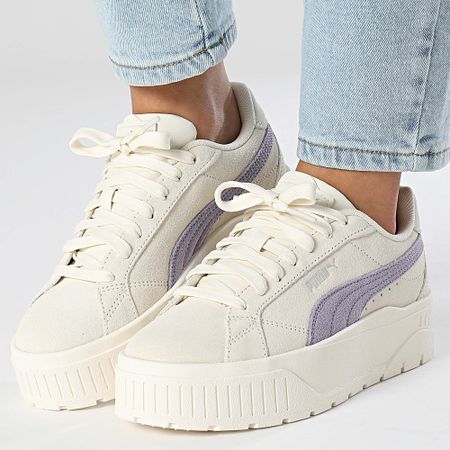 Puma - Sneakers Karmen II Donna 397457 Avorio Smerigliato Pale Plum