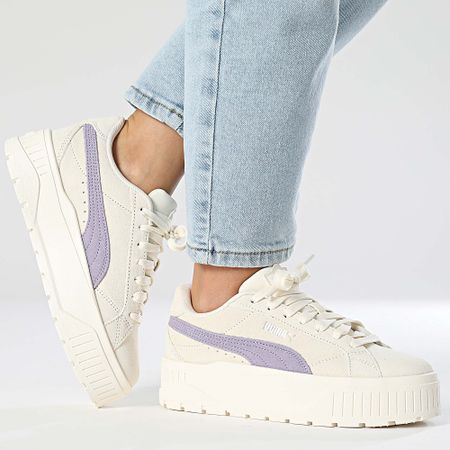 Puma - Sneakers Karmen II Donna 397457 Avorio Smerigliato Pale Plum