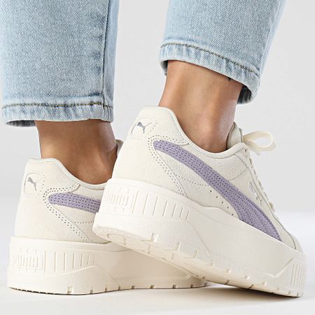 Puma - Sneakers Karmen II Donna 397457 Avorio Smerigliato Pale Plum