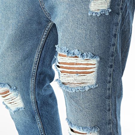 2Y Premium - Jeans slim in denim blu