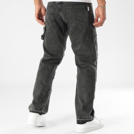 2Y Premium - Jeans neri dal taglio regolare