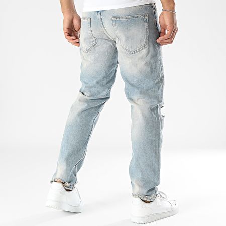 2Y Premium - Jeans slim in denim blu