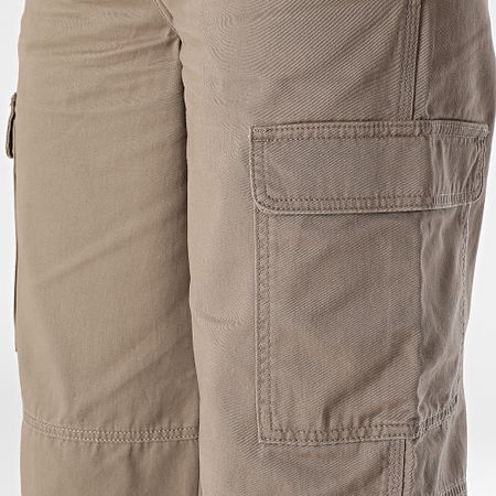 Only - Pantaloni cargo loose fit da donna Marrone chiaro
