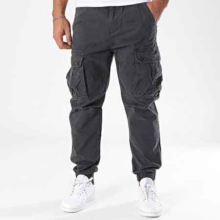 KZR - Pantaloni cargo grigio antracite