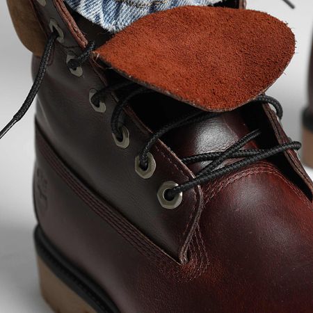 Timberland - Stivali Timberland Heritage 6 In Lace Waterproof A41MW Burgundy Full Grain