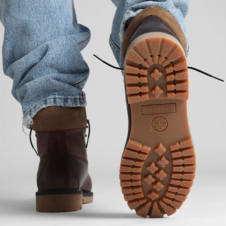 Timberland - Stivali Timberland Heritage 6 In Lace Waterproof A41MW Burgundy Full Grain
