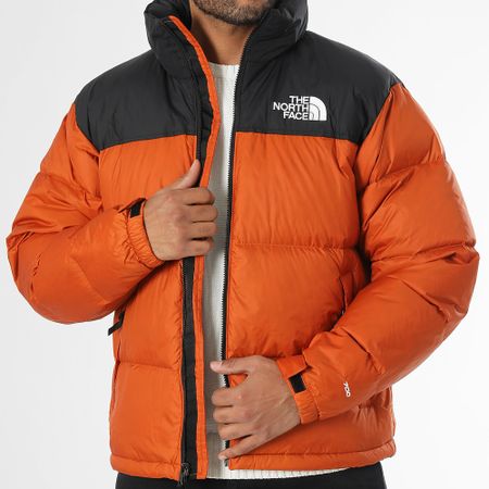 The North Face - Nuptse Retro Piumino con cappuccio 1996 A3C8D Arancione