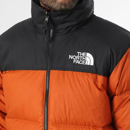 The North Face - Nuptse Retro Piumino con cappuccio 1996 A3C8D Arancione
