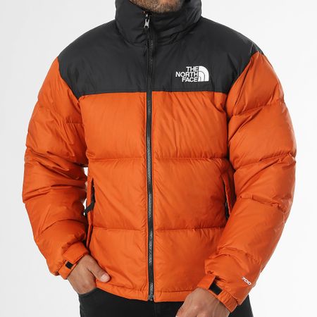 The North Face - Nuptse Retro Piumino con cappuccio 1996 A3C8D Arancione