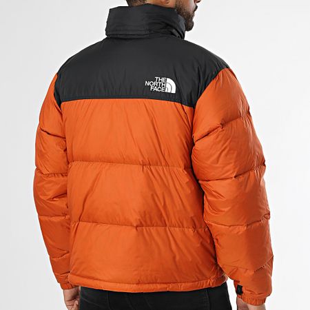 The North Face - Nuptse Retro Piumino con cappuccio 1996 A3C8D Arancione