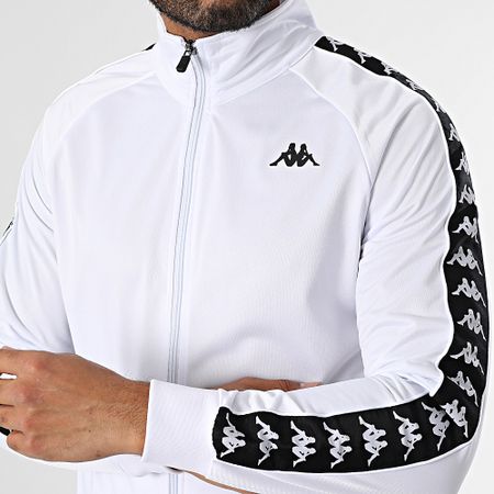 Kappa - Banda Anniston Zip Sweat 301EFU0 Bianco