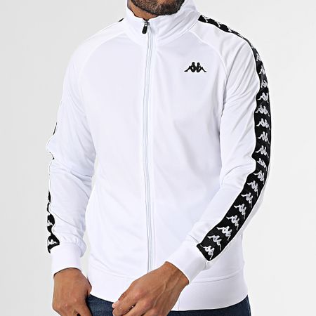 Kappa - Banda Anniston Zip Sweat 301EFU0 Bianco