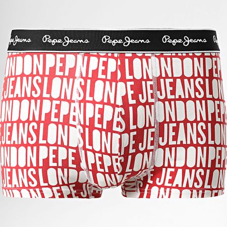 Pepe Jeans - Set di 3 boxer PMU11167 Nero Heather Grigio Rosso