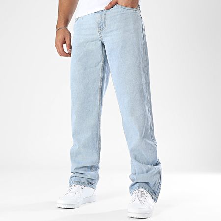Urban Classics - Jeans straight fit TB6640 Blu Denim