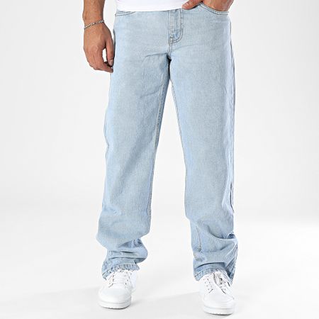 Urban Classics - Jeans straight fit TB6640 Blu Denim