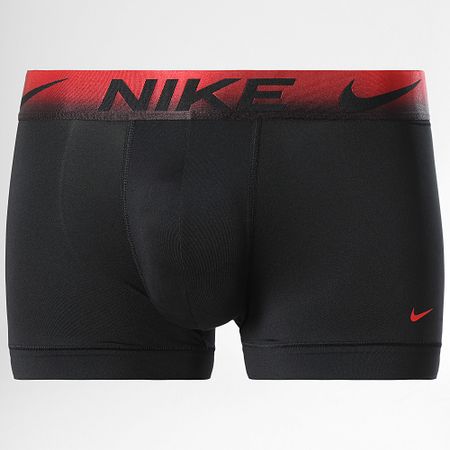 Nike - Set di 3 boxer Dri-Fit Essential Micro KE1156 Nero Rosso Blu Reale Oro
