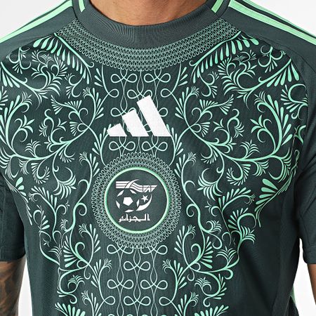 Adidas Sportswear - Maglia ufficiale della Federazione calcistica algerina IT2733 Verde