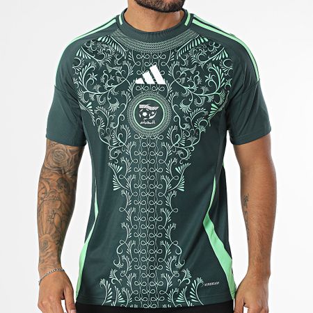 Adidas Sportswear - Maglia ufficiale della Federazione calcistica algerina IT2733 Verde
