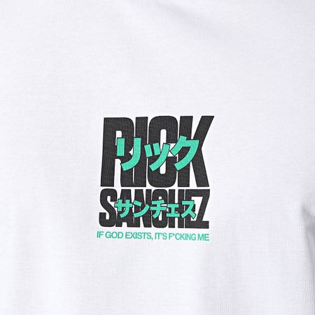 Rick Et Morty - Maglietta oversize bianca