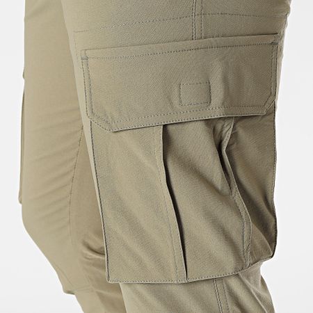 John H - Pantaloni Cargo verde cachi