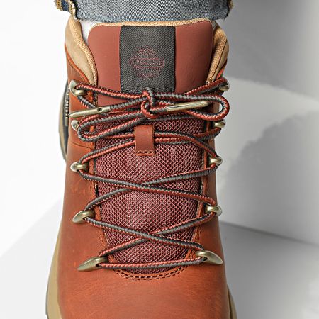Timberland - Sprint Trekker Mid Lace A6DQD Arancione Scarpe da ginnastica in pieno fiore