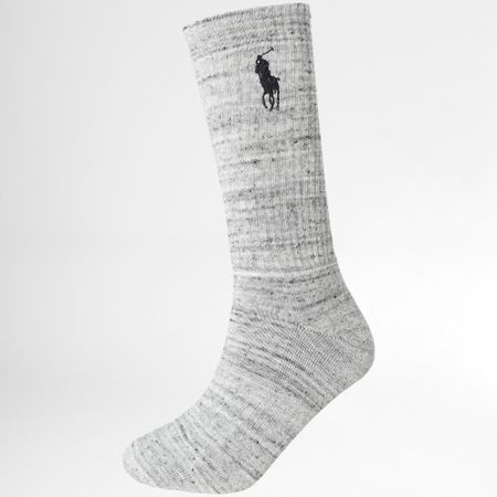 Polo Ralph Lauren - Confezione da 3 paia di calzini Original Player Navy White Grey Mottled