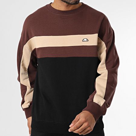 Ellesse - Andora Sudore con girocollo SHX20991 Bordeaux Nero Beige