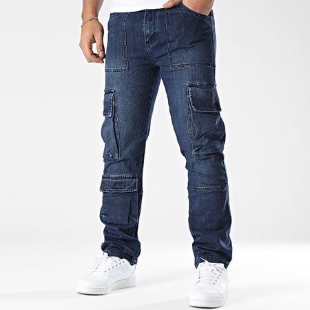 MTX - Pantaloni cargo blu