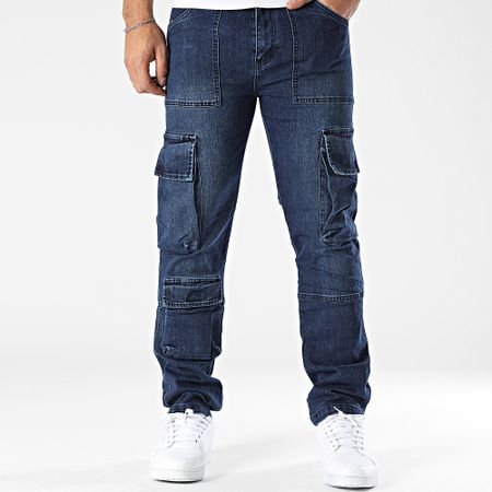 MTX - Pantaloni cargo blu