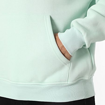 Classic Series - Felpa con cappuccio verde chiaro
