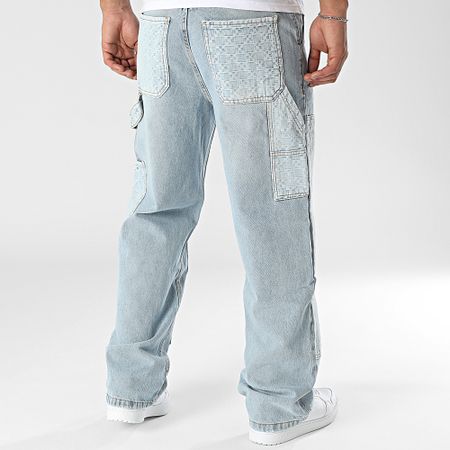 2Y Premium - Jeans regolari in denim blu