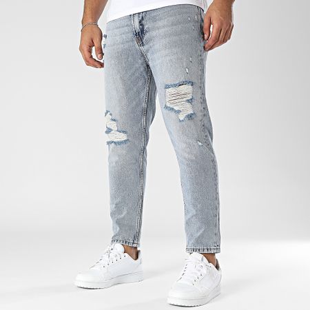 2Y Premium - Jeans slim in denim blu