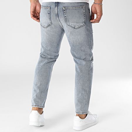 2Y Premium - Jeans slim in denim blu