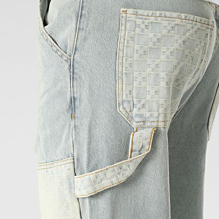 2Y Premium - Jeans regolari con lavaggio blu