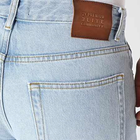 2Y Premium - Jeans slim in denim blu