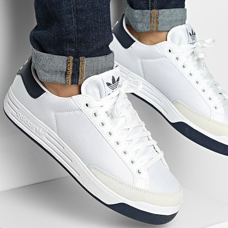 Adidas Originals - Rod Laver G99864 Scarpe da ginnastica bianche Collegiate Navy