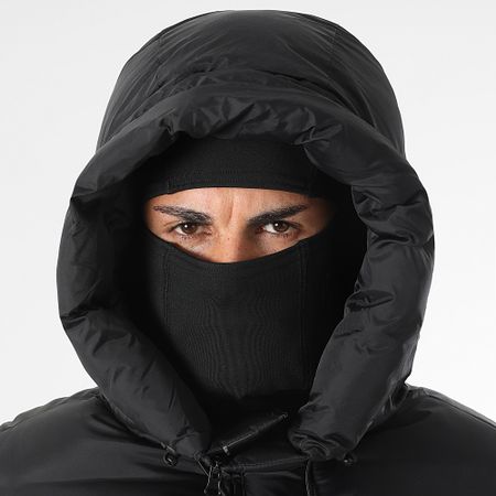MA9 Mafia Nueve - Passamontagna nero con logo riflettente