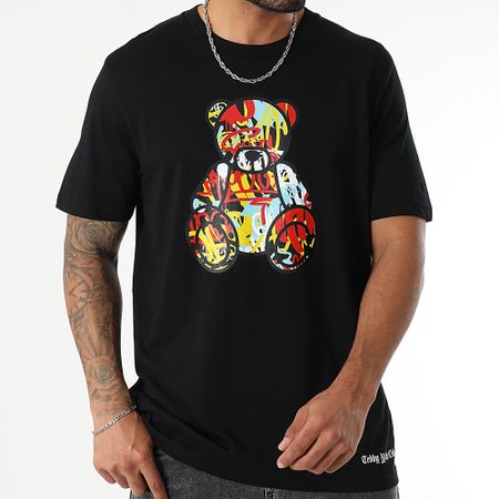 Teddy Yacht Club - Tee Shirt Oversize Large Art Series Classic Front Nero