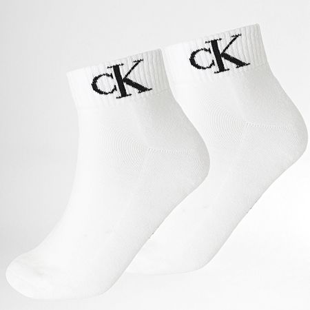 Calvin Klein - Confezione da 2 paia di calzini 701228805 Bianco