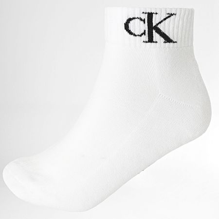 Calvin Klein - Confezione da 2 paia di calzini 701228805 Bianco