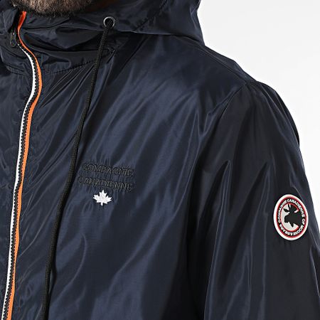 Classic Series - Fernie Giacca con zip e cappuccio blu navy