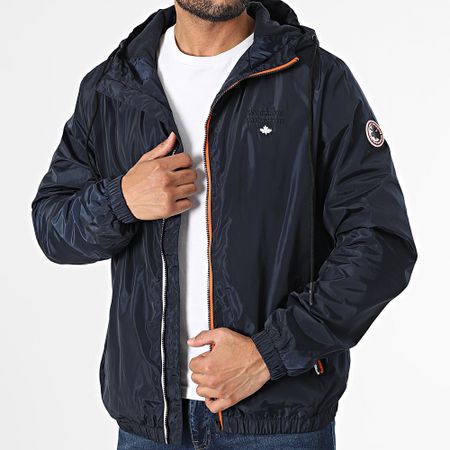 Classic Series - Fernie Giacca con zip e cappuccio blu navy