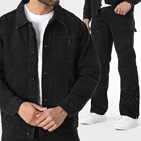 Ikao - Set di jeans e giacca nera