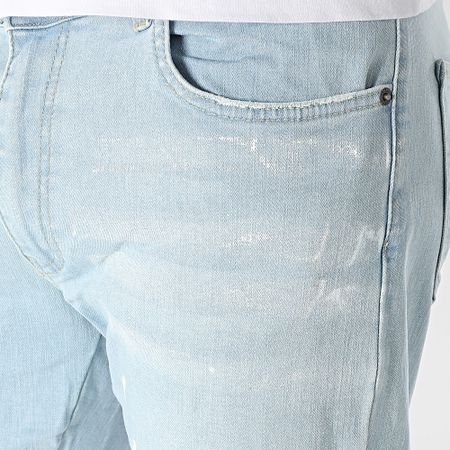 Ikao - Jeans skinny con lavaggio blu