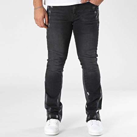 Ikao - Jeans neri flare