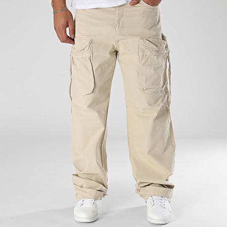 Ikao - Pantaloni cargo beige