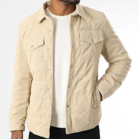 KZR - Giacca di velluto a coste beige